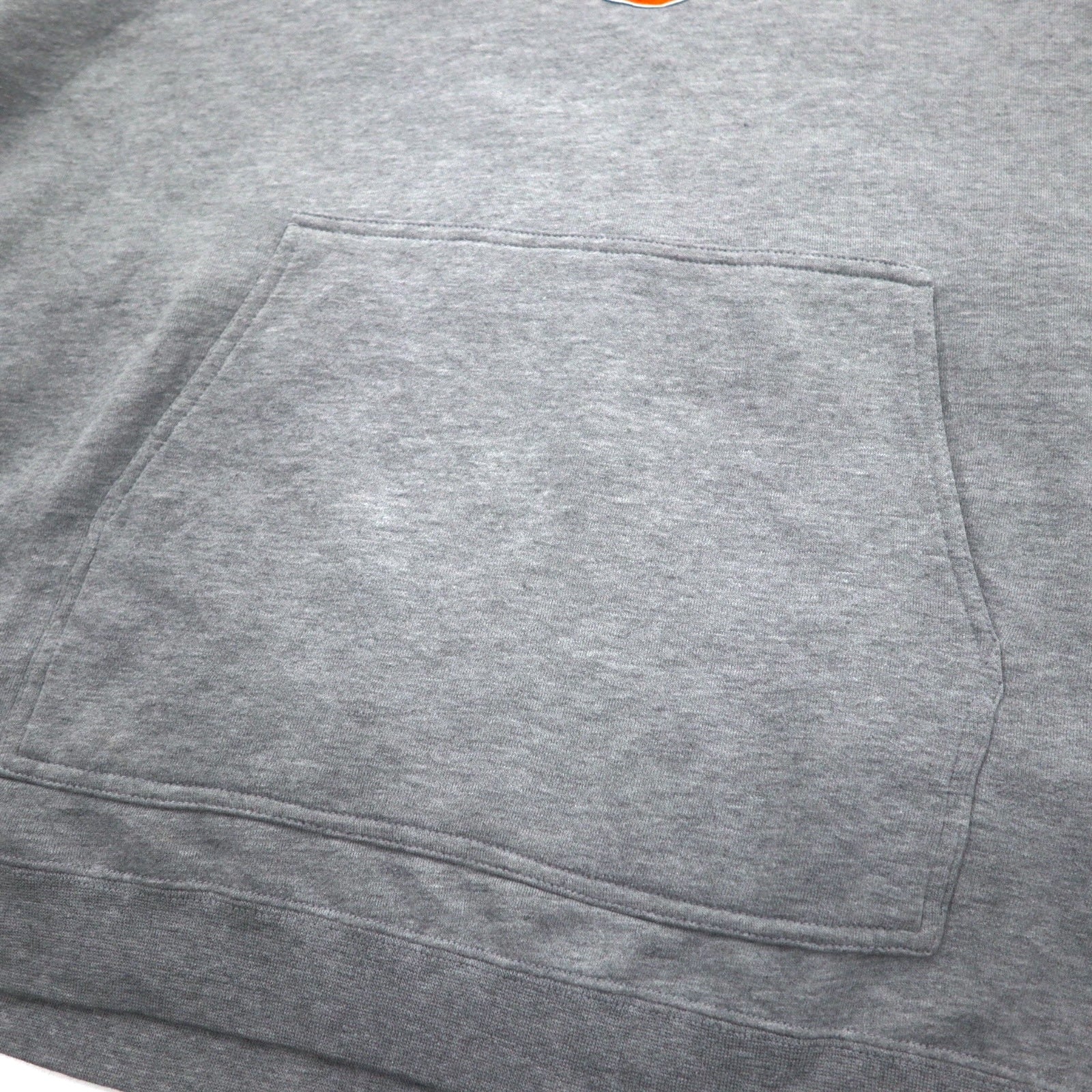 Reebok Felpa con cappuccio pullover L Grigio Cotone NFL CHICAGO BEARS