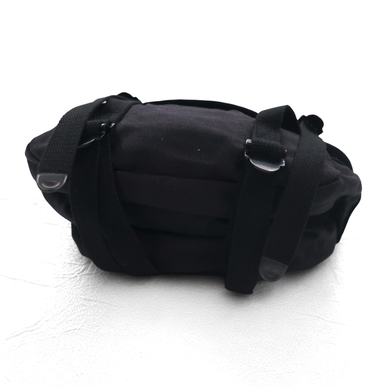 US ARMY 米軍 M1961 コンバット ショルダーバッグ ブラック キャンバス YMCL KY ミリタリー FIELD PACK 8465-823-7622 未使用品