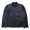 INC INTERNATIONAL CONCEPTS シングル ライダースジャケット レザージャケット XL ブラック