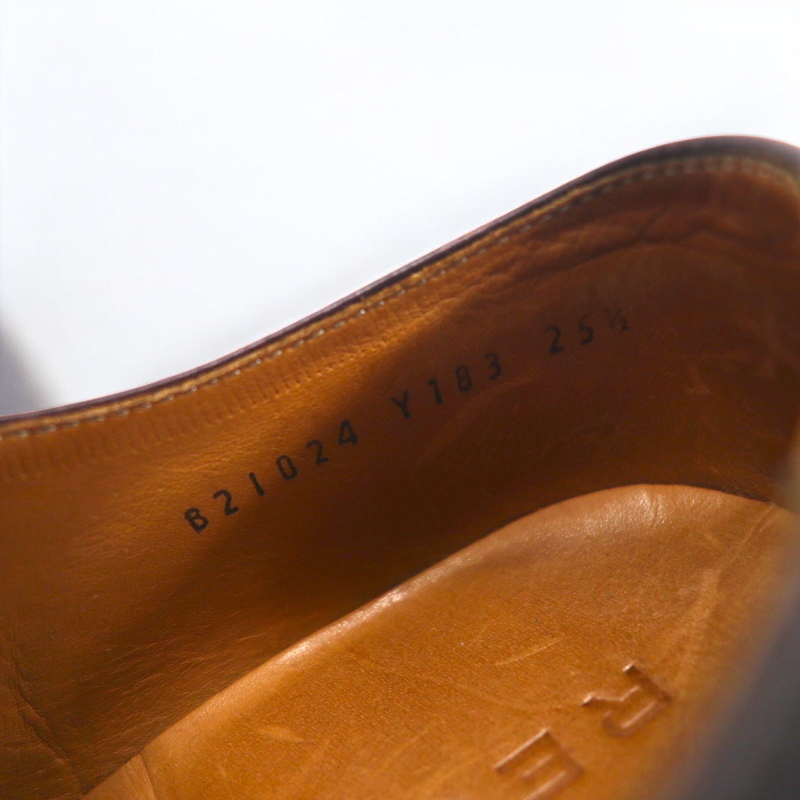 REGAL Scarpe eleganti Derby 25.5cm marrone, in pelle, adatte a strade innevate Y183 Made in Japan
