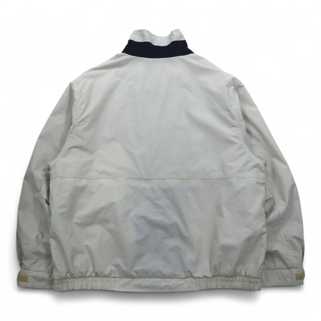 NAUTICA SPORT 90年代 65/35クロス セーリングジャケット XXL ベージュ EQUIPMENT
