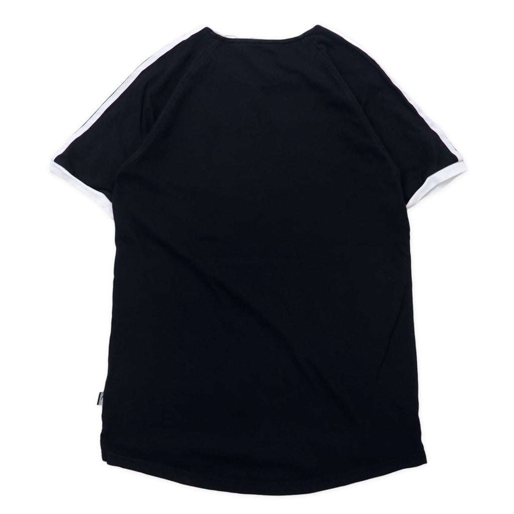 adidas skateboarding リンガーTシャツ L ブラック コットン トレフォイルロゴ 3ストライプ CALIFORNIA 2.0 TEE CW2352