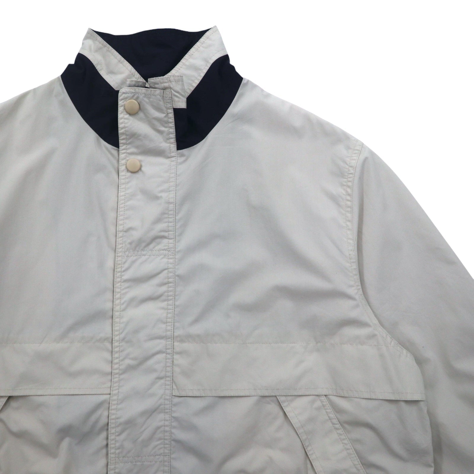 NAUTICA SPORT anni '90 giacca a vela in misto cotone/nylon 65/35 taglia XXL beige EQUIPMENT