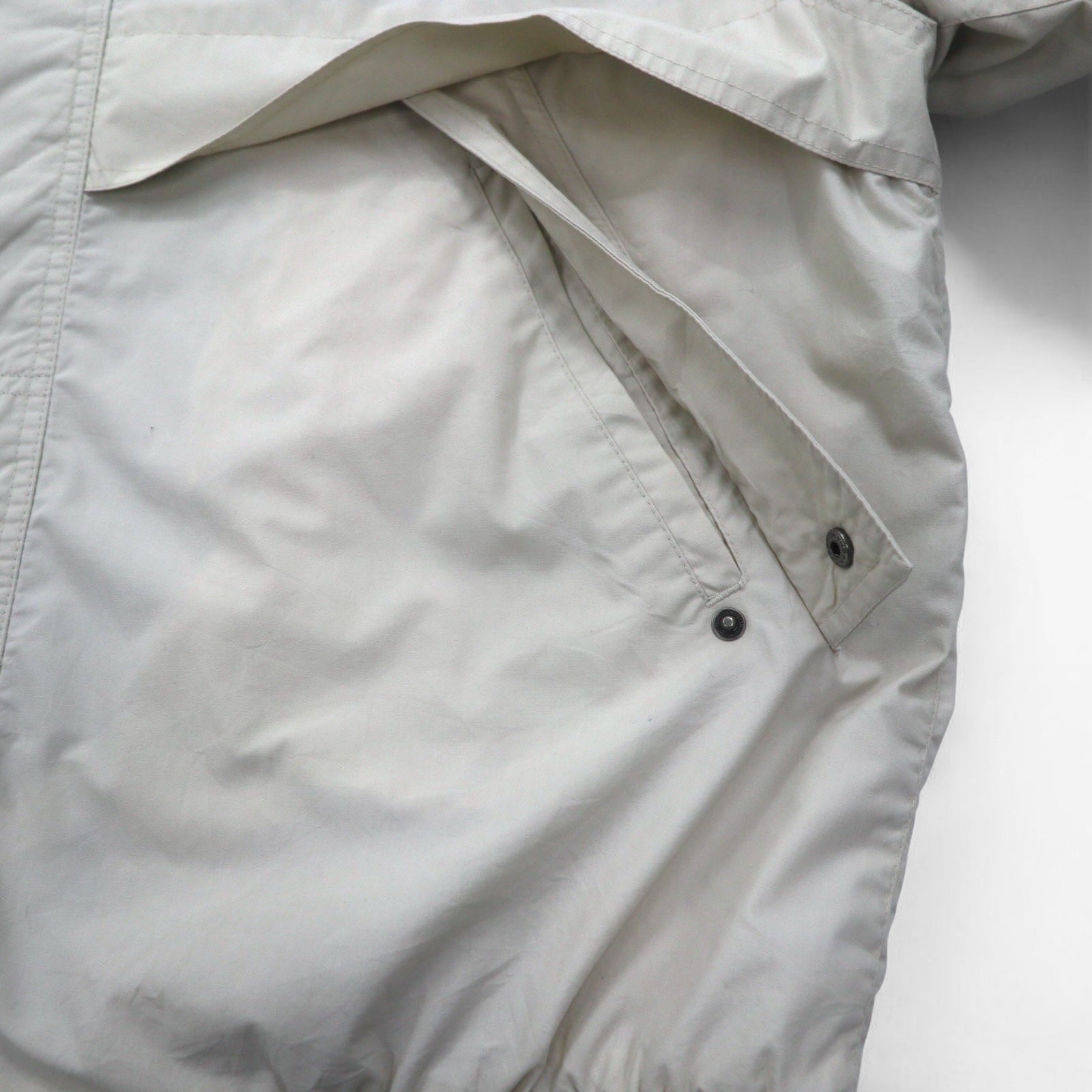 NAUTICA SPORT anni '90 giacca a vela in misto cotone/nylon 65/35 taglia XXL beige EQUIPMENT
