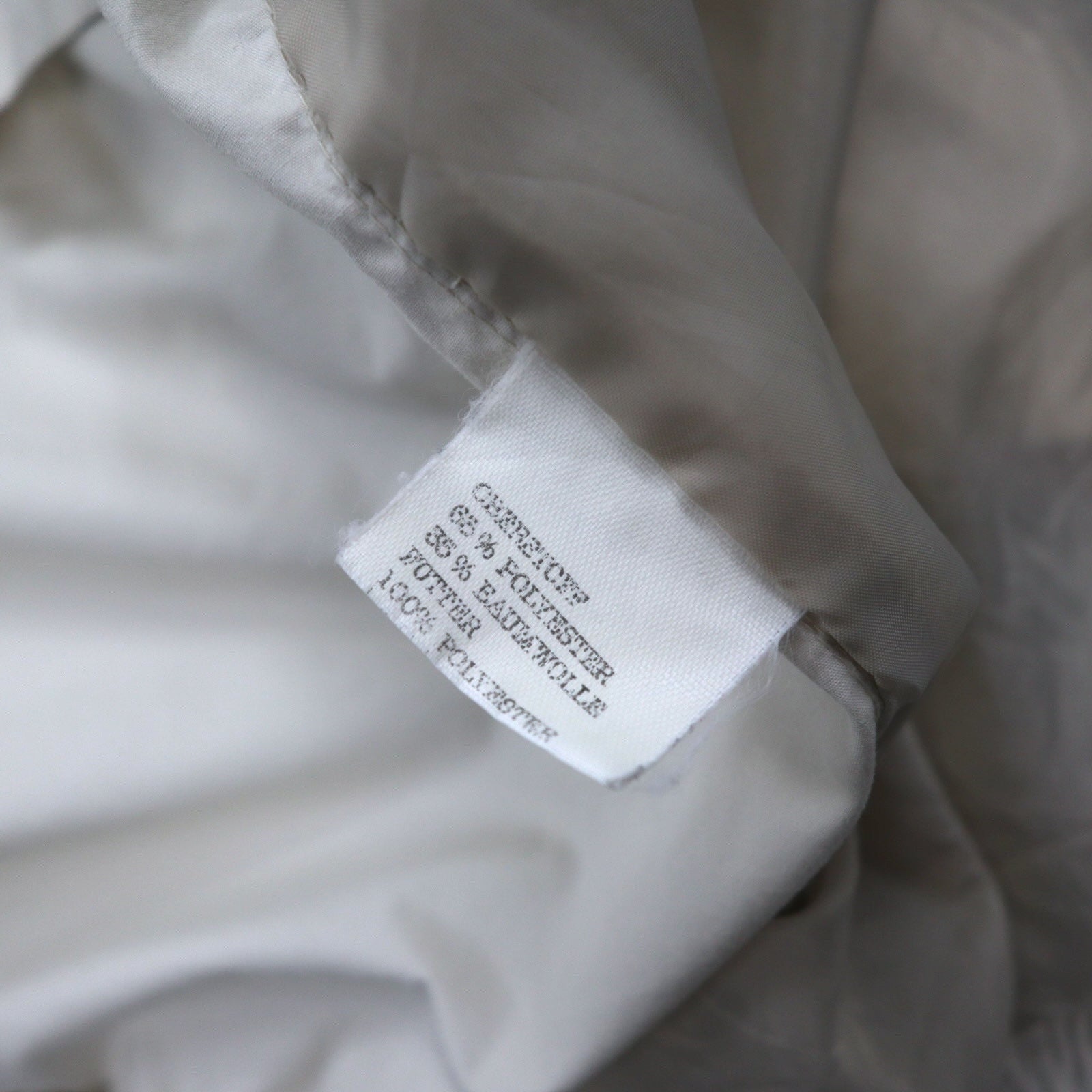 NAUTICA SPORT anni '90 giacca a vela in misto cotone/nylon 65/35 taglia XXL beige EQUIPMENT