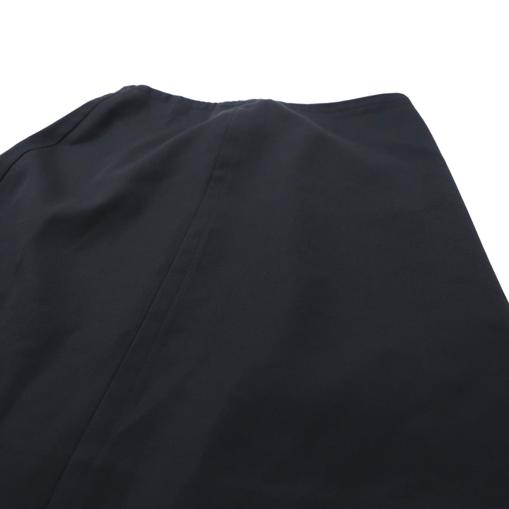 PRADA gonna a tubino 42 blu scuro misto lana e seta made in Romania