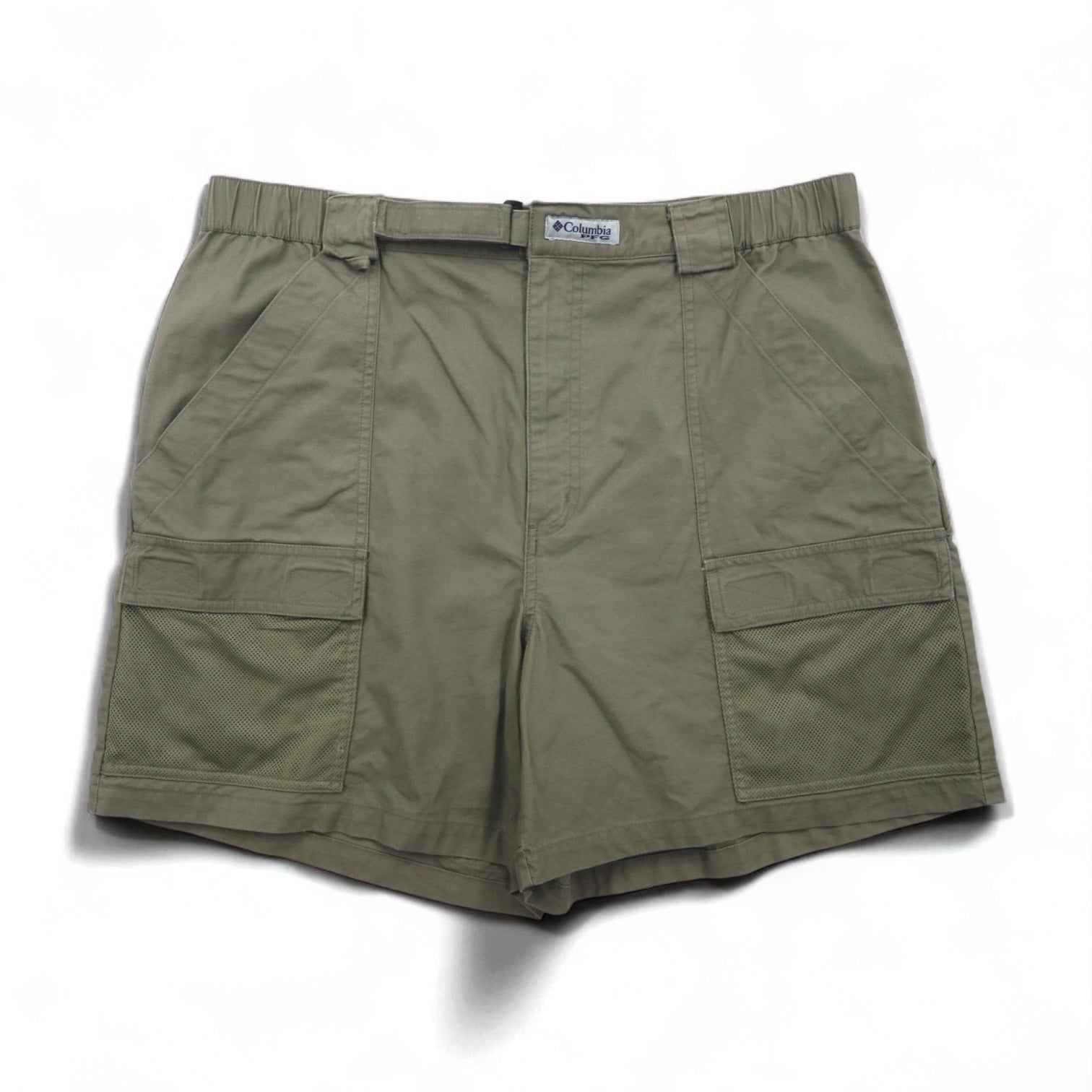 Columbia PFG Bush Shorts L Kaki Cotone Tasche FM8100