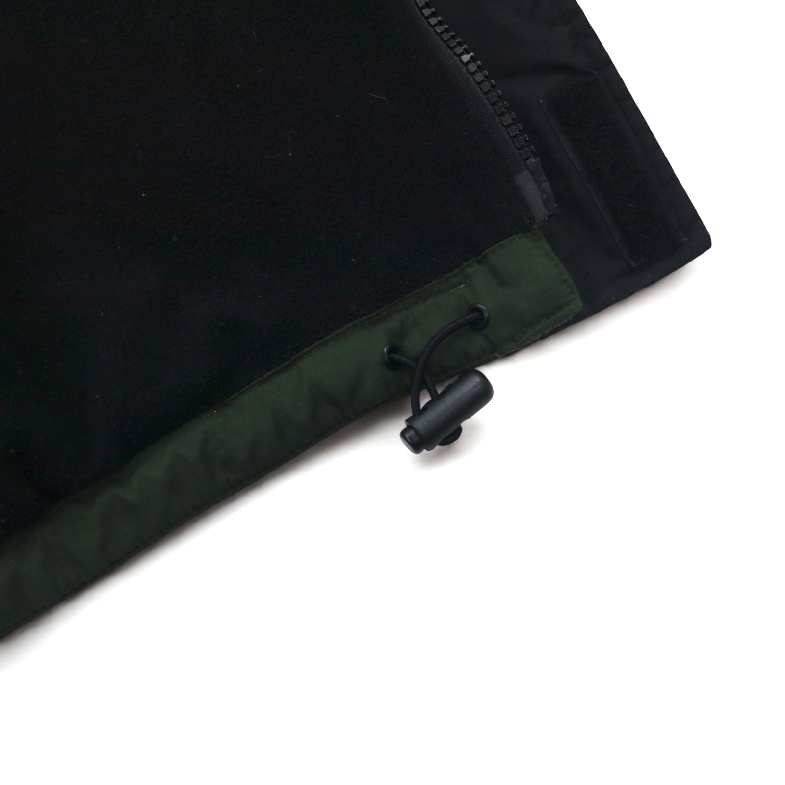 POLO JEANS CO. RALPH LAUREN Giacca da montagna foderata in pile anni '90 L verde nero