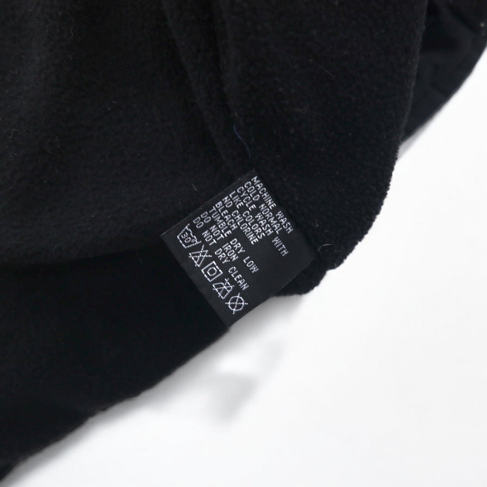 POLO JEANS CO. RALPH LAUREN Giacca da montagna foderata in pile anni '90 L verde nero