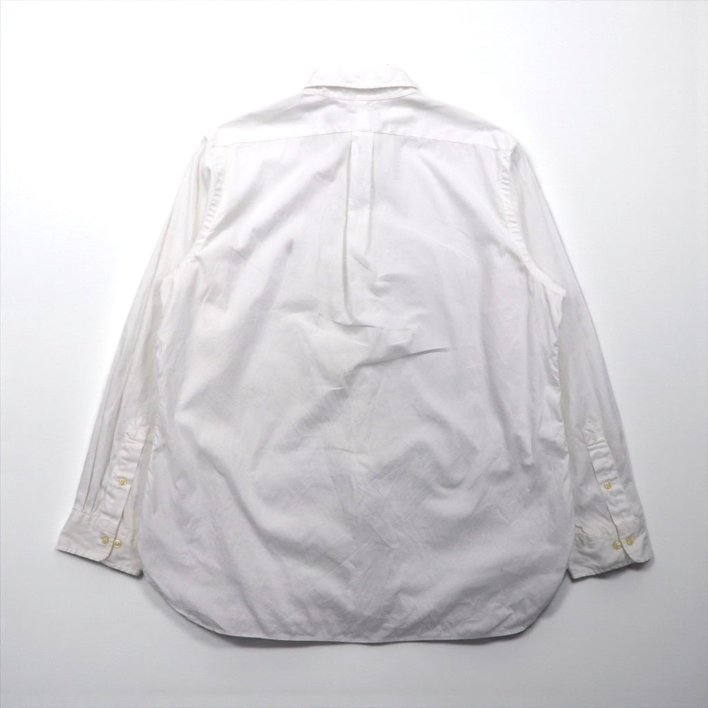 Ralph Lauren ボタンダウン シャツ XL ホワイト コットン スモールポニー刺繡