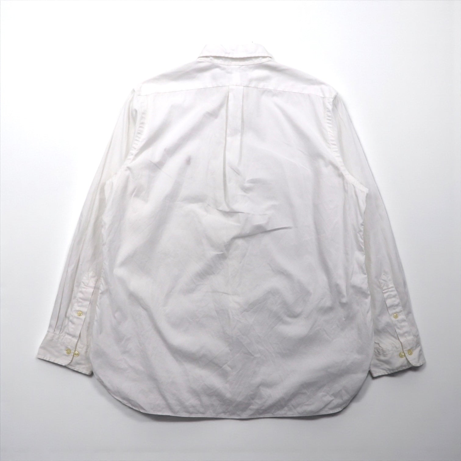 Ralph Lauren ボタンダウン シャツ XL ホワイト コットン スモールポニー刺繡