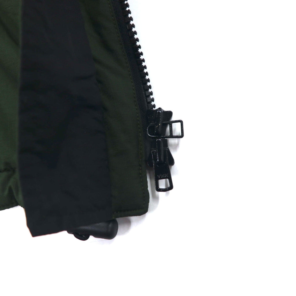 POLO JEANS CO. RALPH LAUREN Giacca da montagna foderata in pile anni '90 L verde nero
