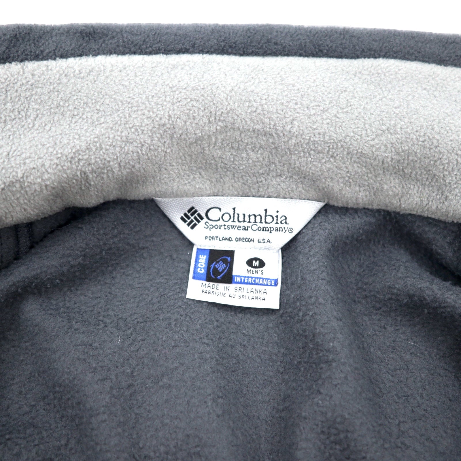 Columbia Giacca a vento 3 VIE M Blu Nylon Fodera in pile Cappuccio ripiegabile Logo ricamato Bugaboo Fabbricato in Sri Lanka