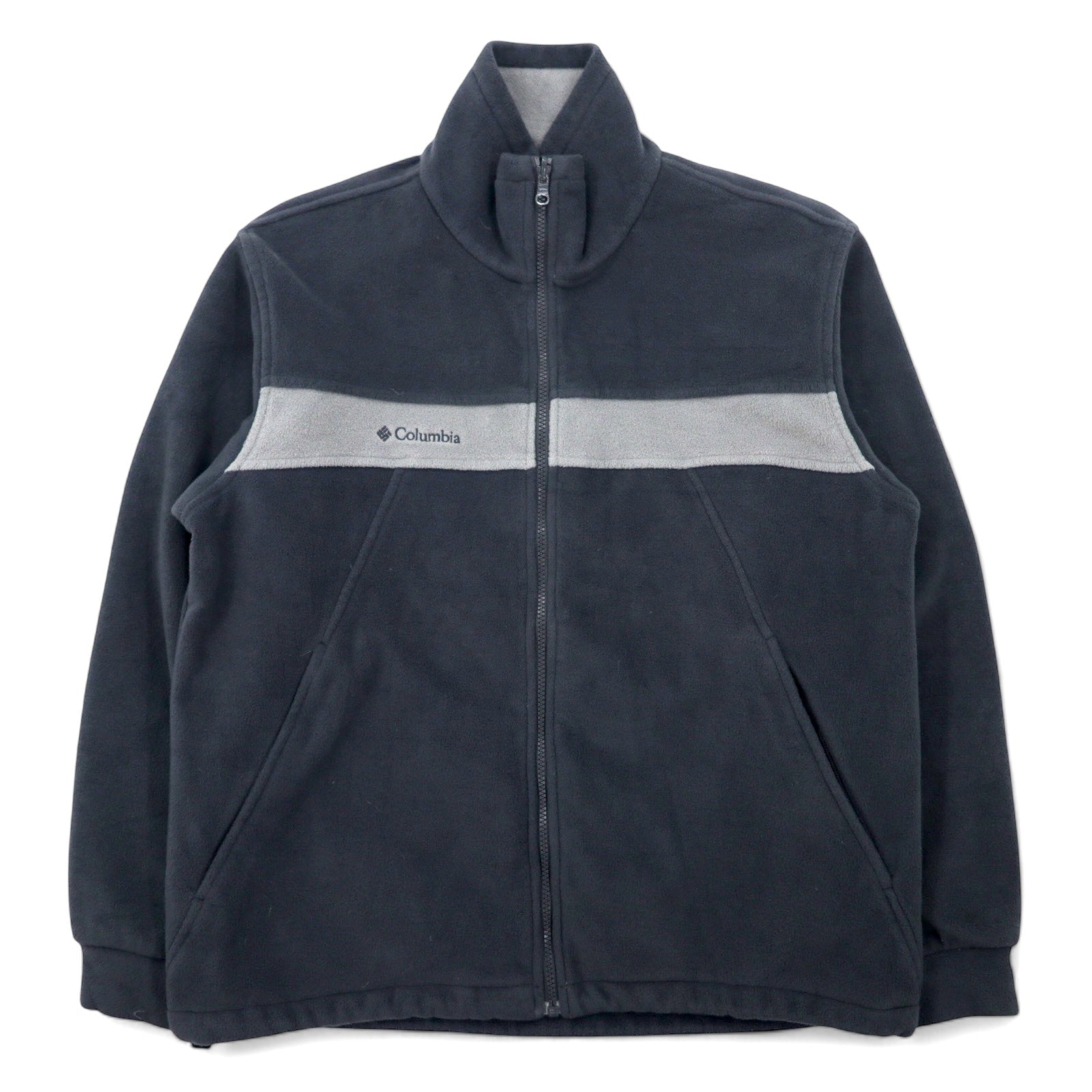 Columbia Giacca a vento 3 VIE M Blu Nylon Fodera in pile Cappuccio ripiegabile Logo ricamato Bugaboo Fabbricato in Sri Lanka