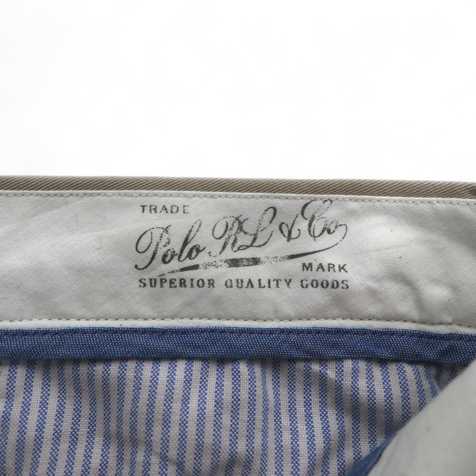 POLO RALPH LAUREN ポロチノ チノパンツ M ベージュ CLASSIC FIT スリランカ製