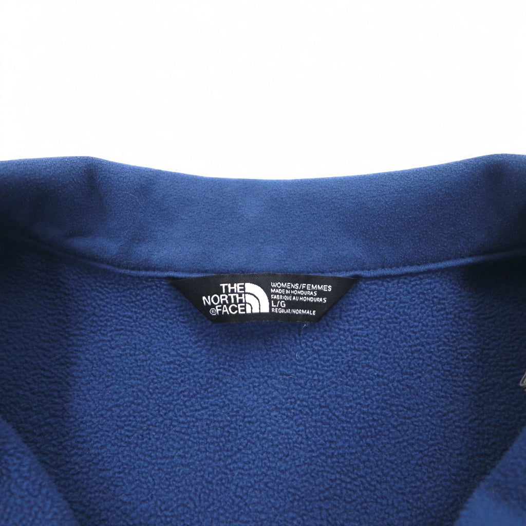 THE NORTH FACE Windwall Softshell Jacket L Navy Fleece Lining US Standard