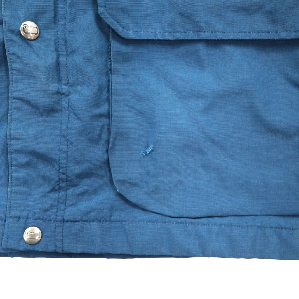 Woolrich 80年代 USA製 マウンテンパーカー L ネイビー ブランケットライナー ダブルジップ ウエスト ドローコード