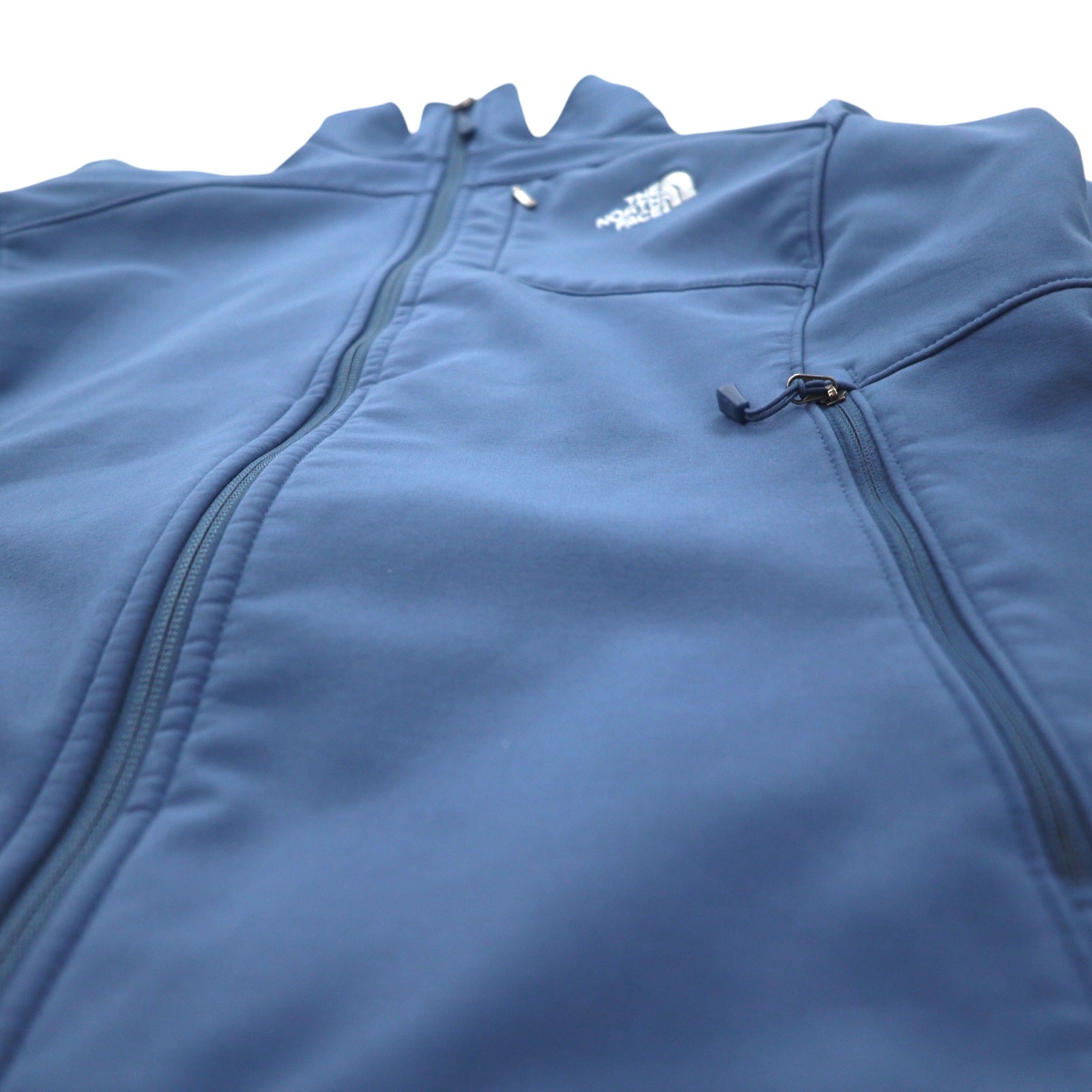 THE NORTH FACE Windwall Softshell Jacket L Navy Fleece Lining US Standard