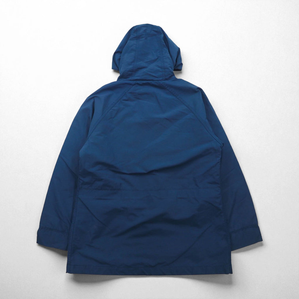 Woolrich 80年代 USA製 マウンテンパーカー L ネイビー ブランケットライナー ダブルジップ ウエスト ドローコード