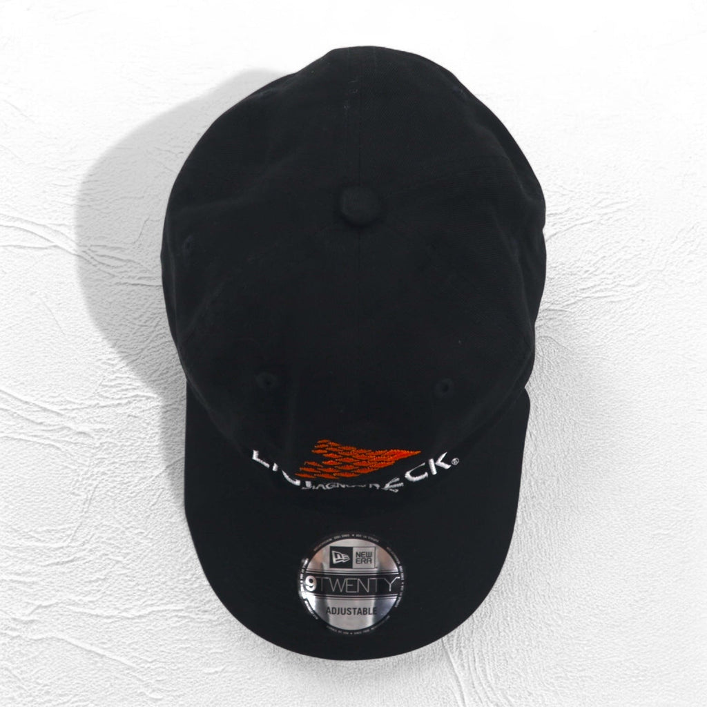 NEW ERA Cappellino da baseball FREE, regolabile, nero 9TWENTY US Company LIGHTDECK ricamato
