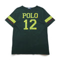 Polo by Ralph Lauren maglietta da football numerata anni '90, taglia M, verde cotone