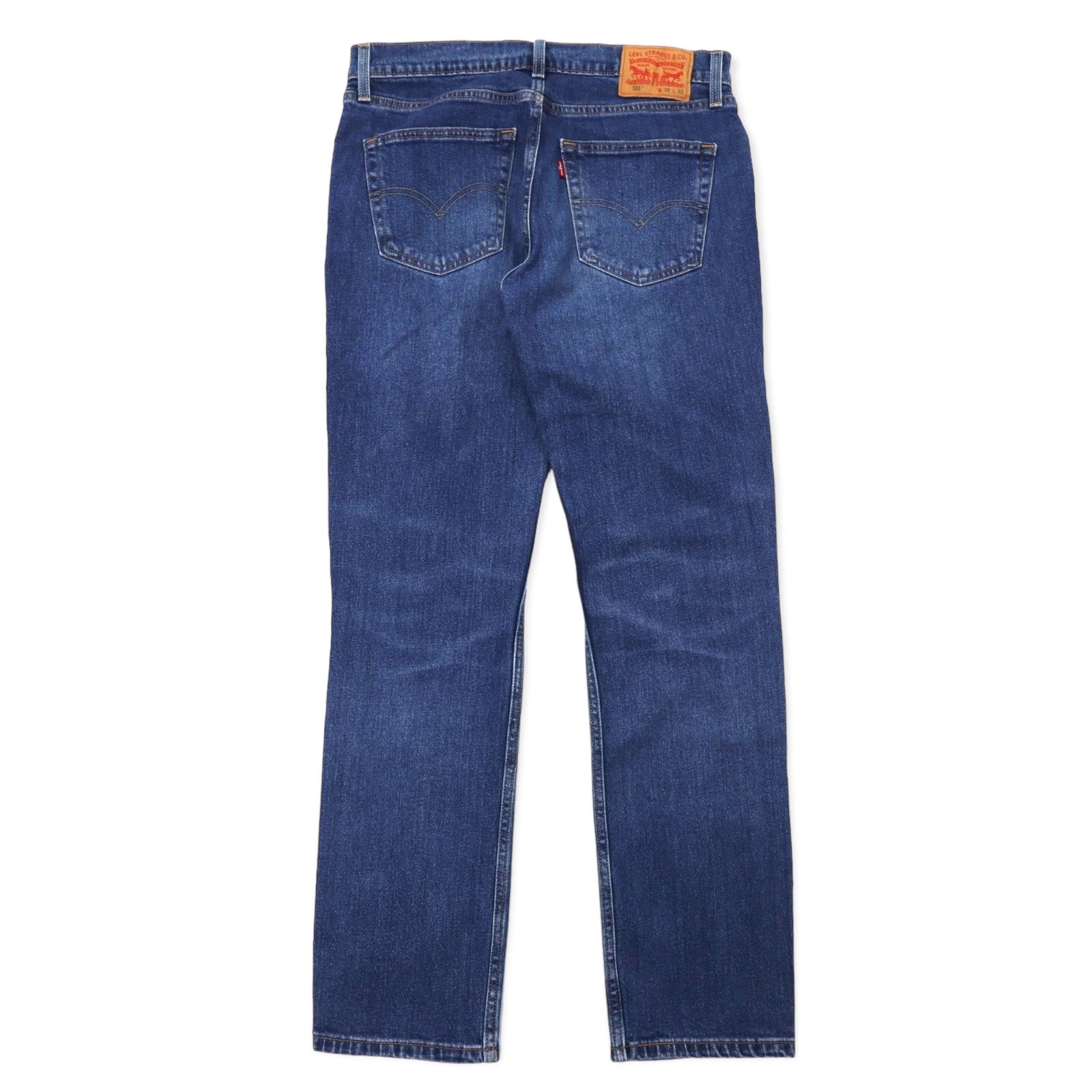 Levi's 511 Jeans slim elasticizzati in denim 32 blu cotone 511-3916