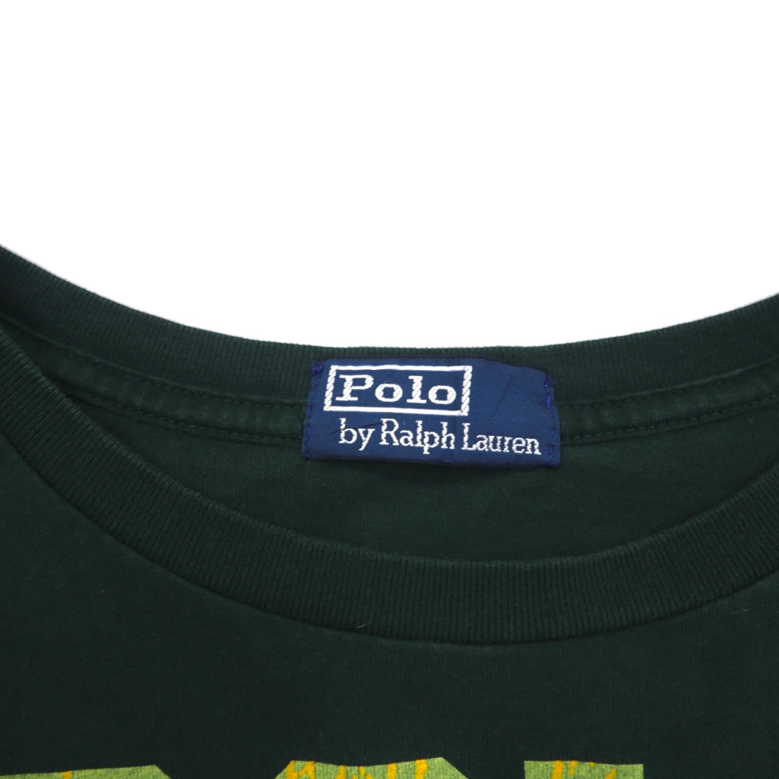 Polo by Ralph Lauren maglietta da football numerata anni '90, taglia M, verde cotone