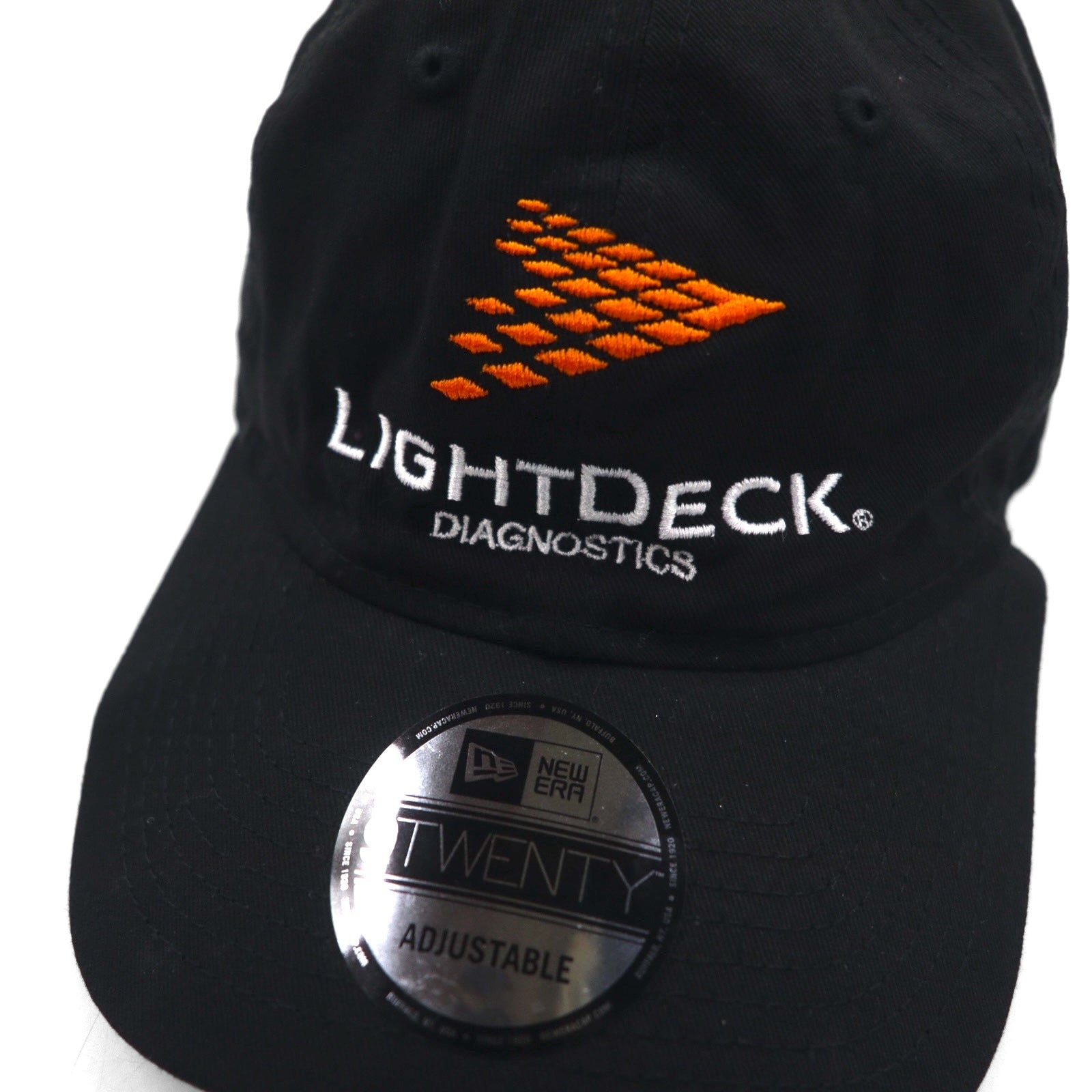 NEW ERA Cappellino da baseball FREE, regolabile, nero 9TWENTY US Company LIGHTDECK ricamato