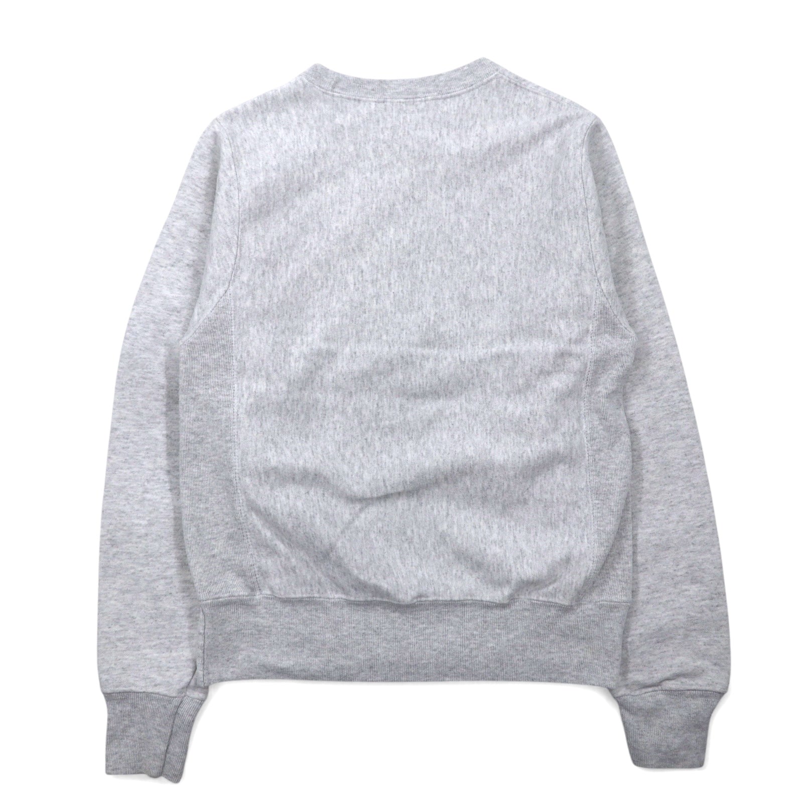 Champion Reverse Weave Felpa M Grigio Cotone Logo Ricamato Etichetta Blu Replica Reverse Weave