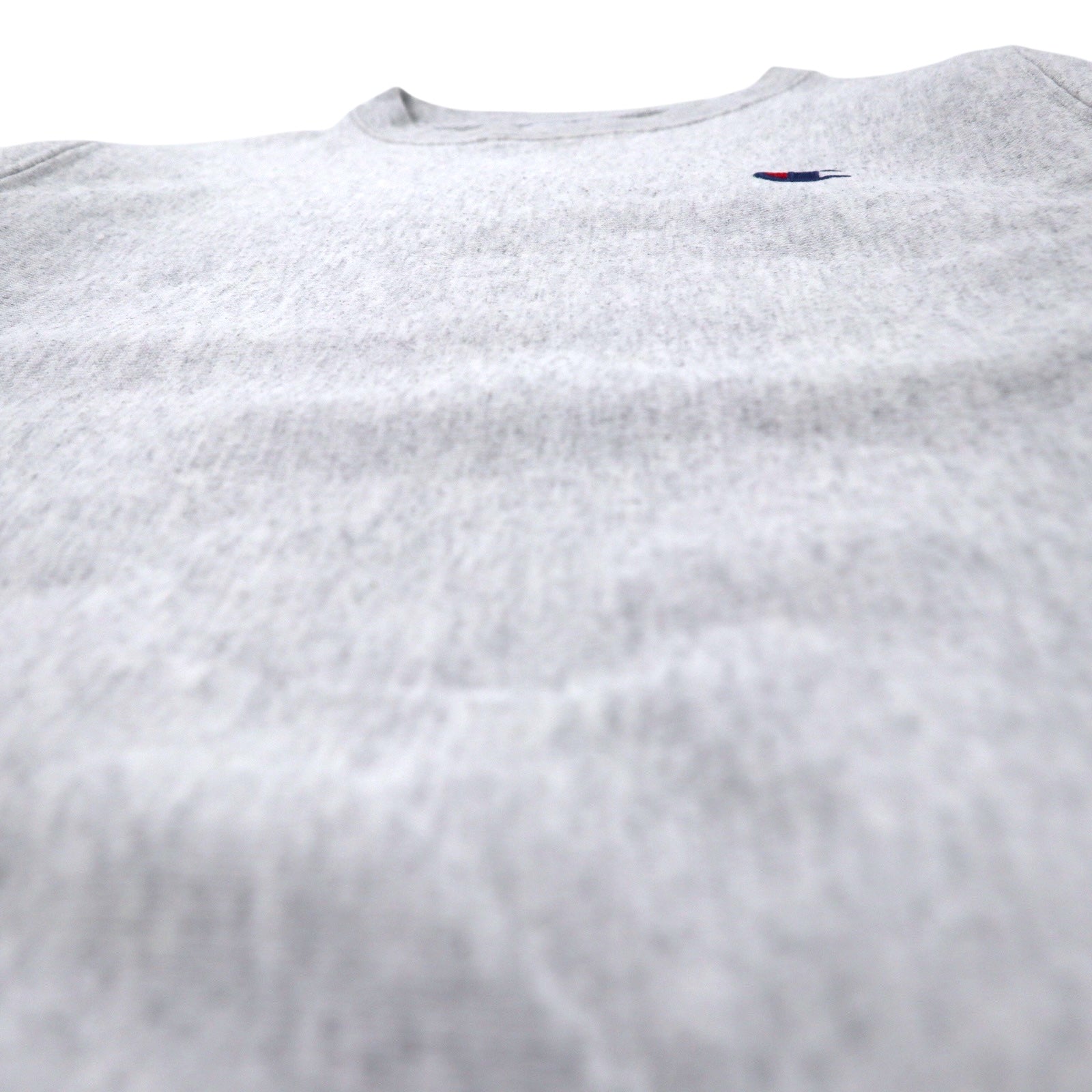 Champion Reverse Weave Felpa M Grigio Cotone Logo Ricamato Etichetta Blu Replica Reverse Weave