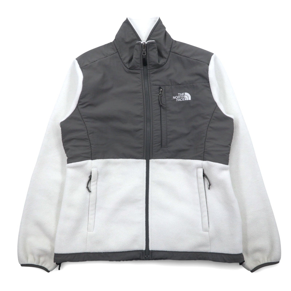 THE NORTH FACE Giacca Denali POLARTEC pile M bianco grigio standard USA
