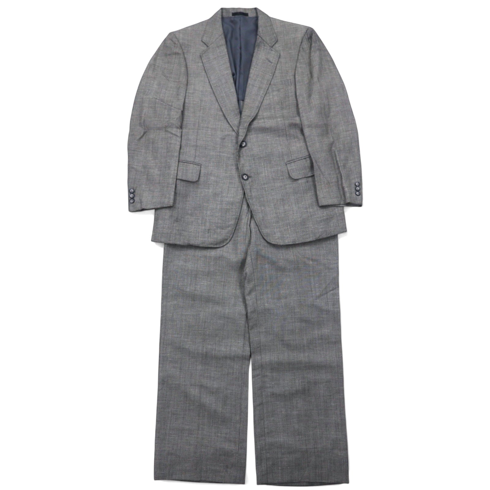 Burberrys 2B Completo 170AB5 Grigio Lana Vintage