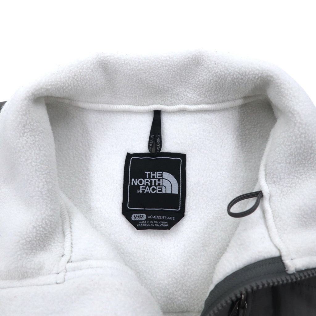 THE NORTH FACE Giacca Denali POLARTEC pile M bianco grigio standard USA