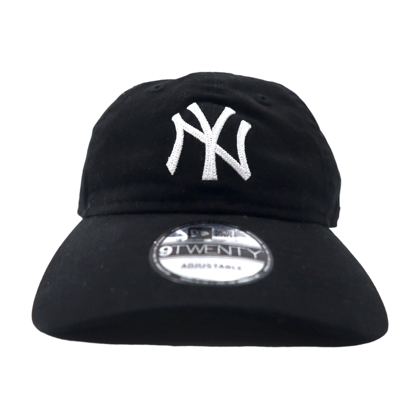 Cappellino da baseball NEW ERA ONE, nero, cotone, MLB New York Yankees, regolabile