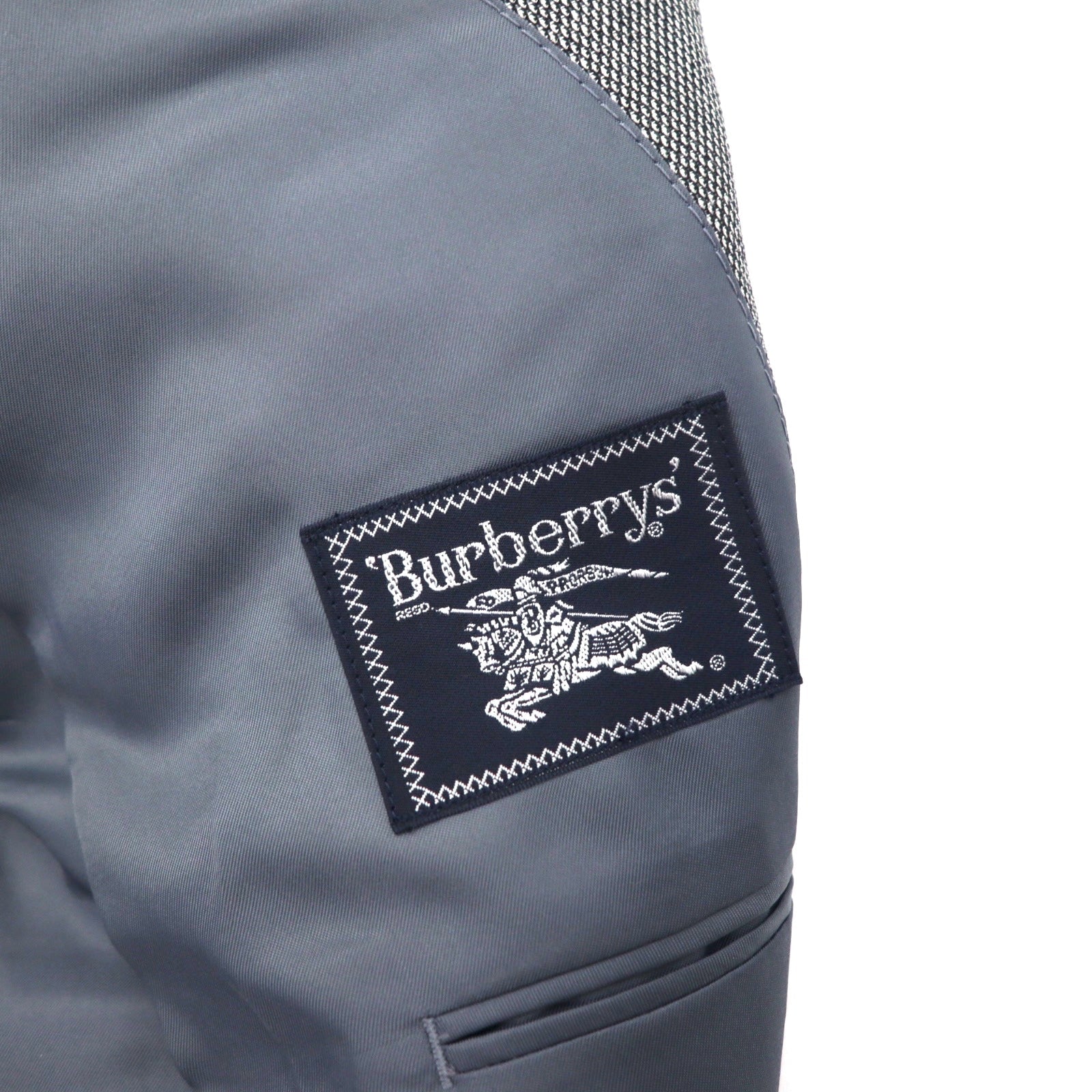 Burberrys 2B Completo 170AB5 Grigio Lana Vintage