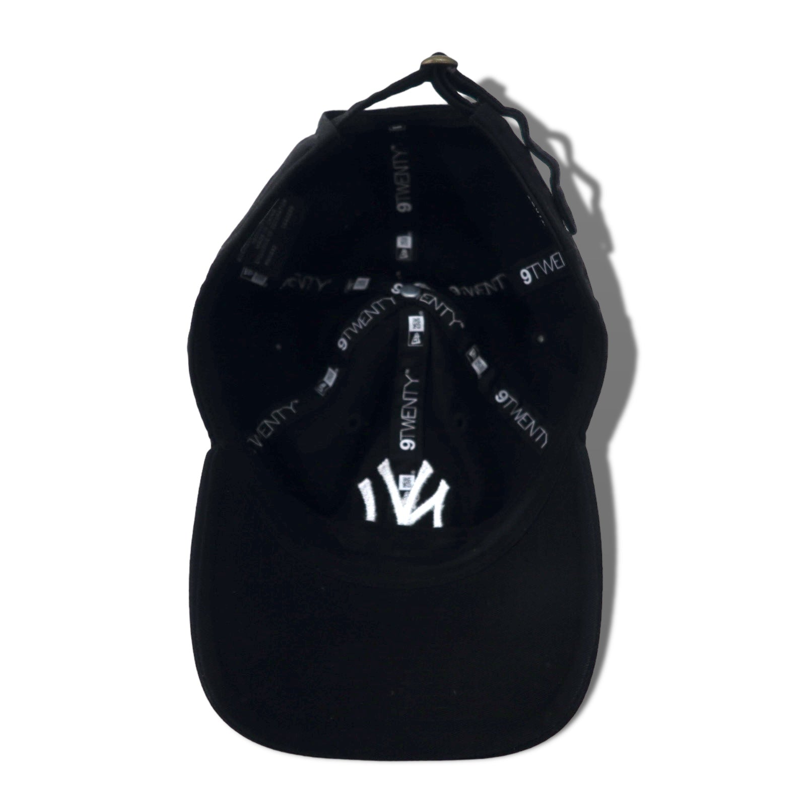 Cappellino da baseball NEW ERA ONE, nero, cotone, MLB New York Yankees, regolabile