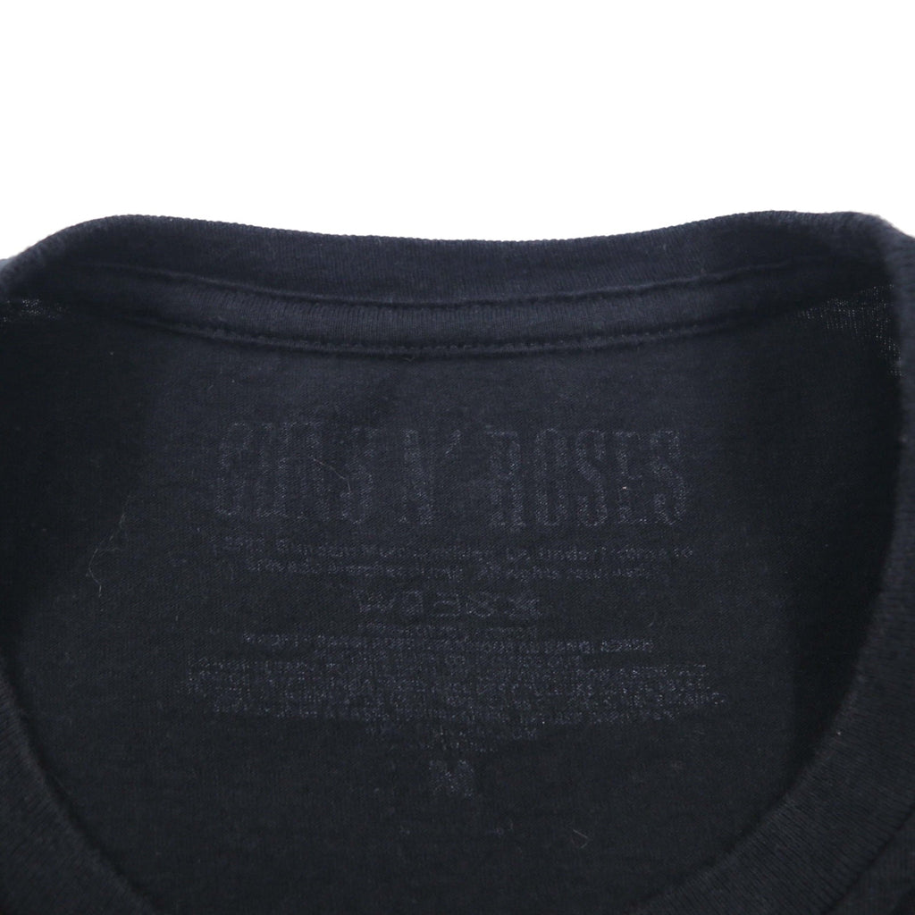 GUNS N' ROSES ガンズアンドローゼズ ロック バンド Tシャツ M ブラック コットン
