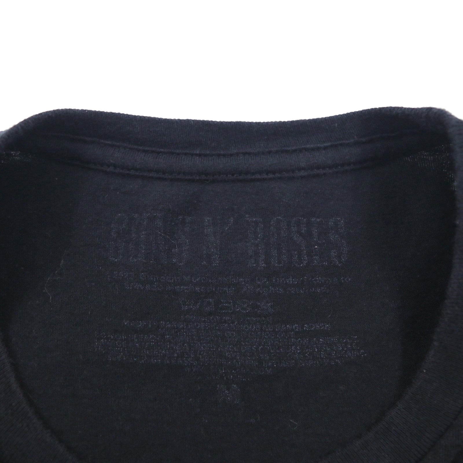 GUNS N' ROSES ガンズアンドローゼズ ロック バンド Tシャツ M ブラック コットン