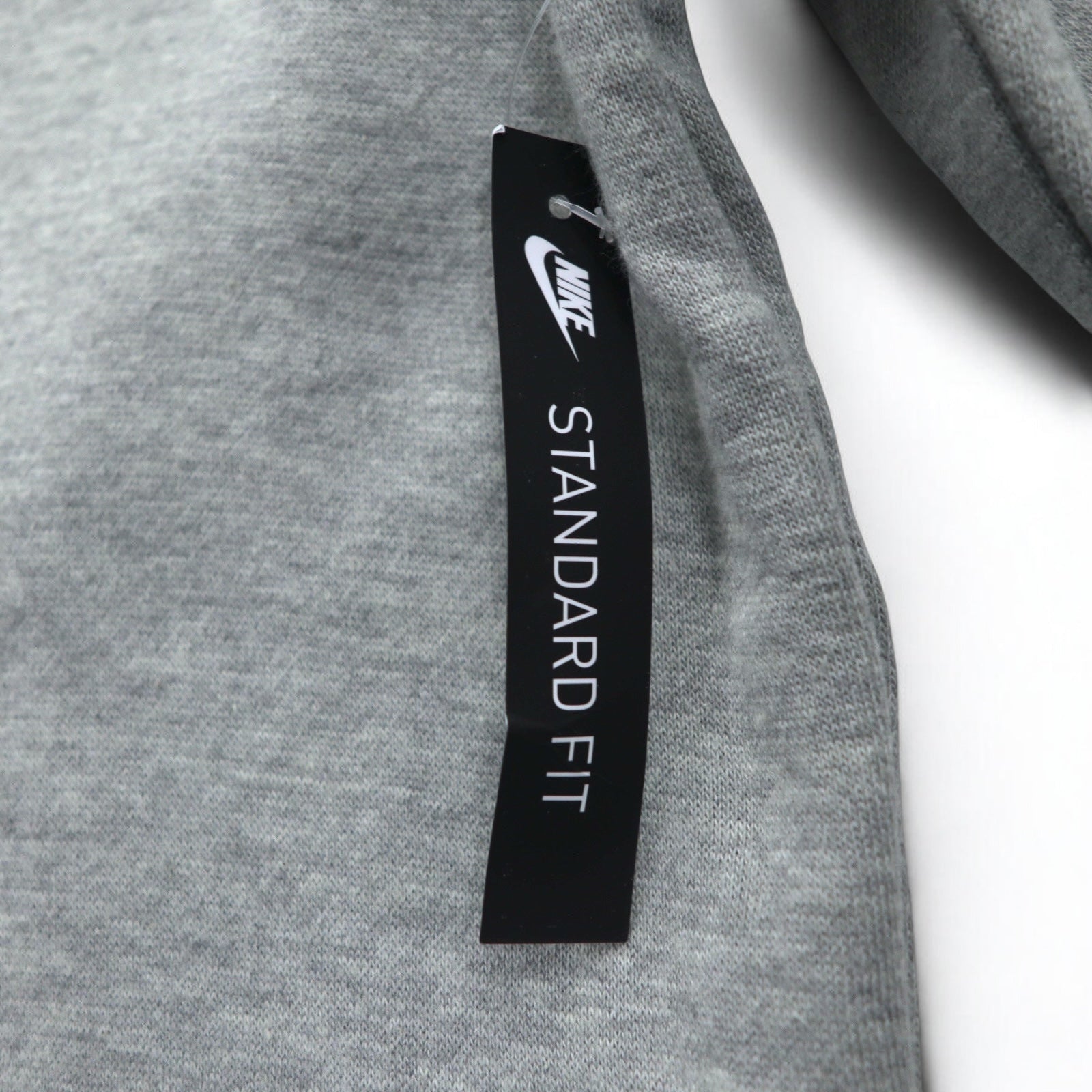 Felpa con cappuccio pullover NIKE L grigia JUST DO IT HOODIE 928717-063 Prodotto in Pakistan Articolo nuovo