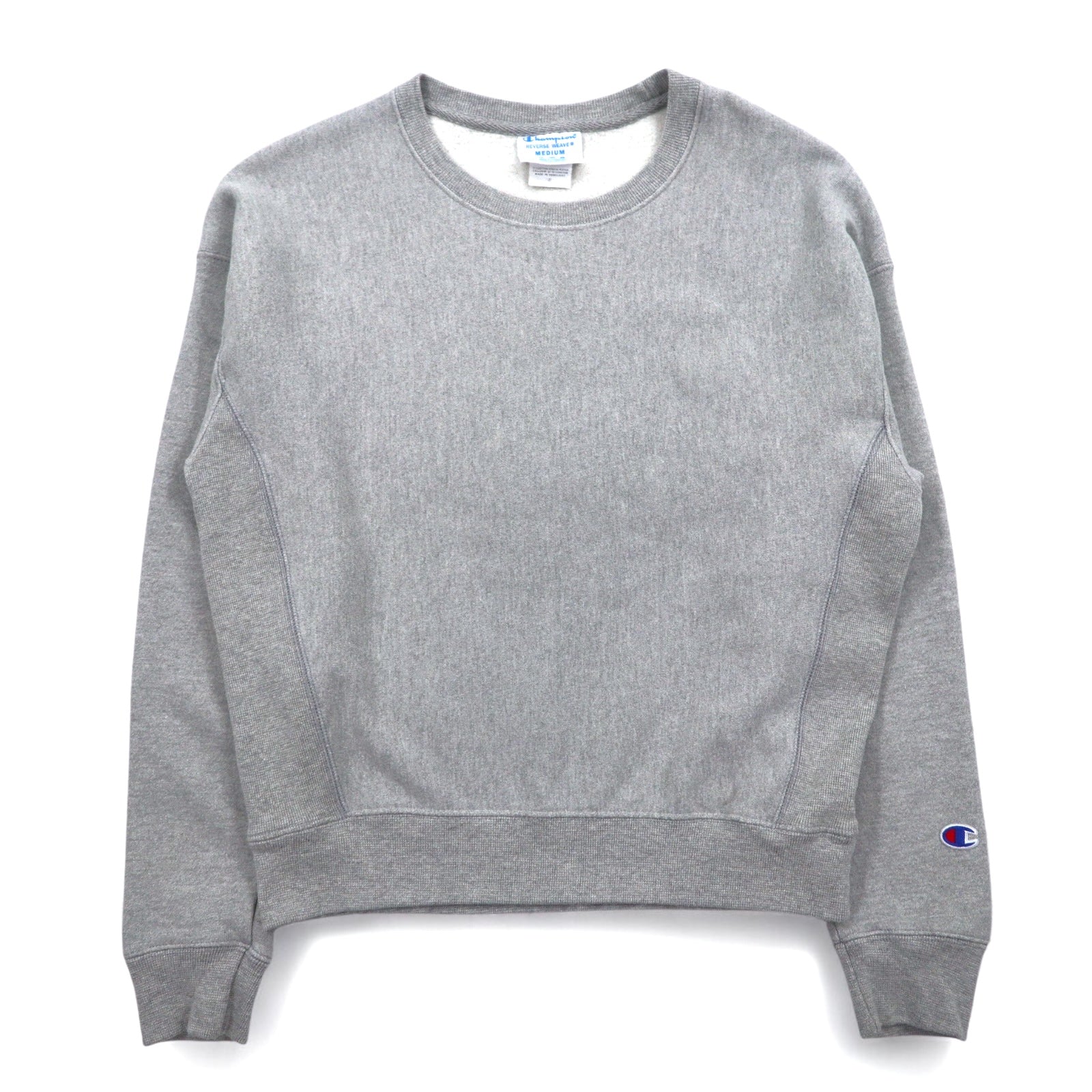 Champion Reverse Weave FELPA XL grigia etichetta blu riprodotta made in Honduras