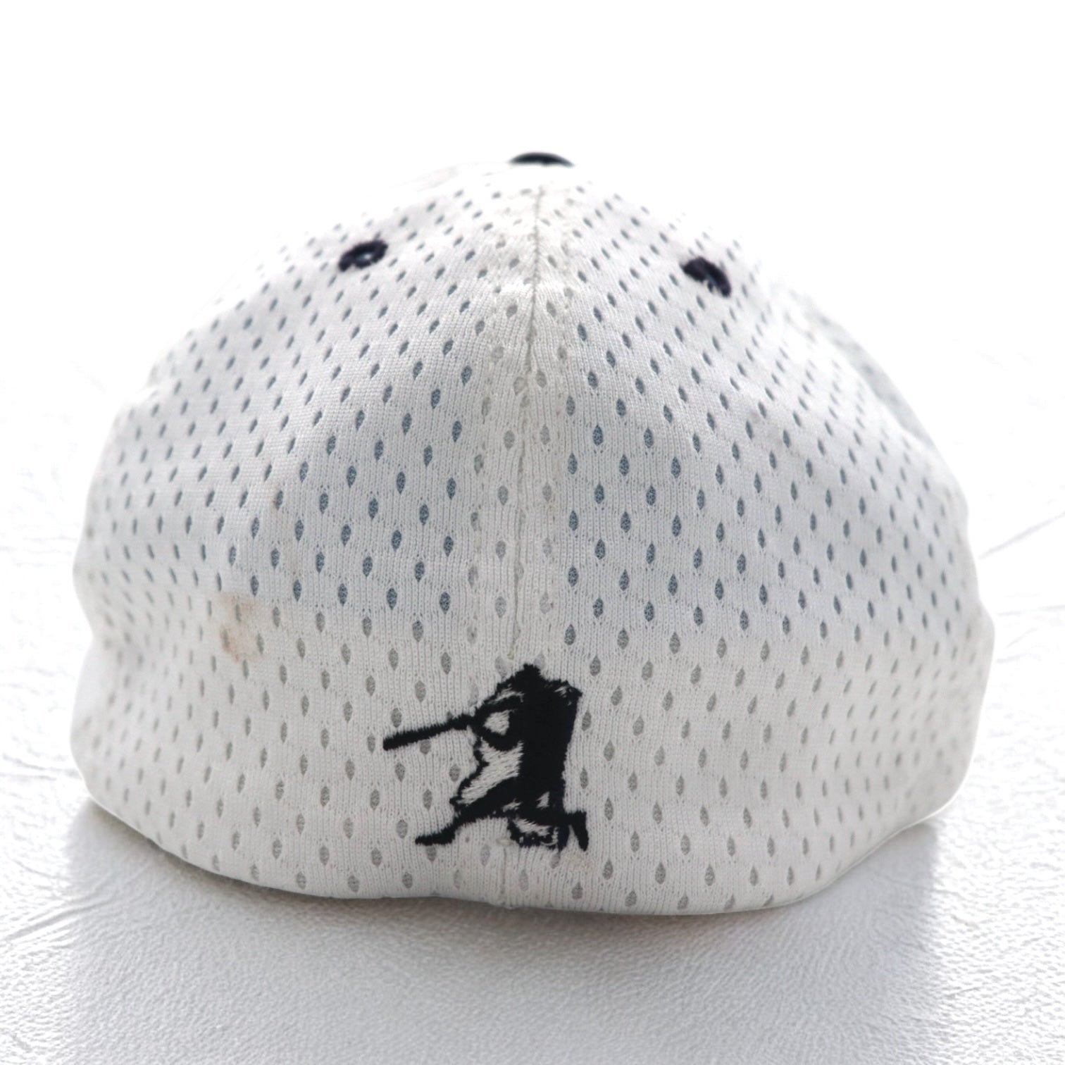 Anni '90 USA Pro-Line Cappellino da baseball bicolore TAGLIA UNICA bianco rete