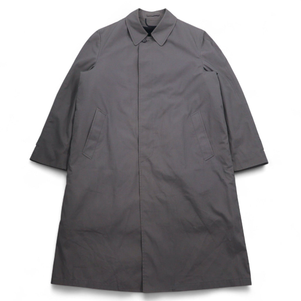 LONDON FOG 80年代 USA製 ステンカラーコート XL グレー  ボアライナー 着脱式 IDEALジップ by WAMSUTTA