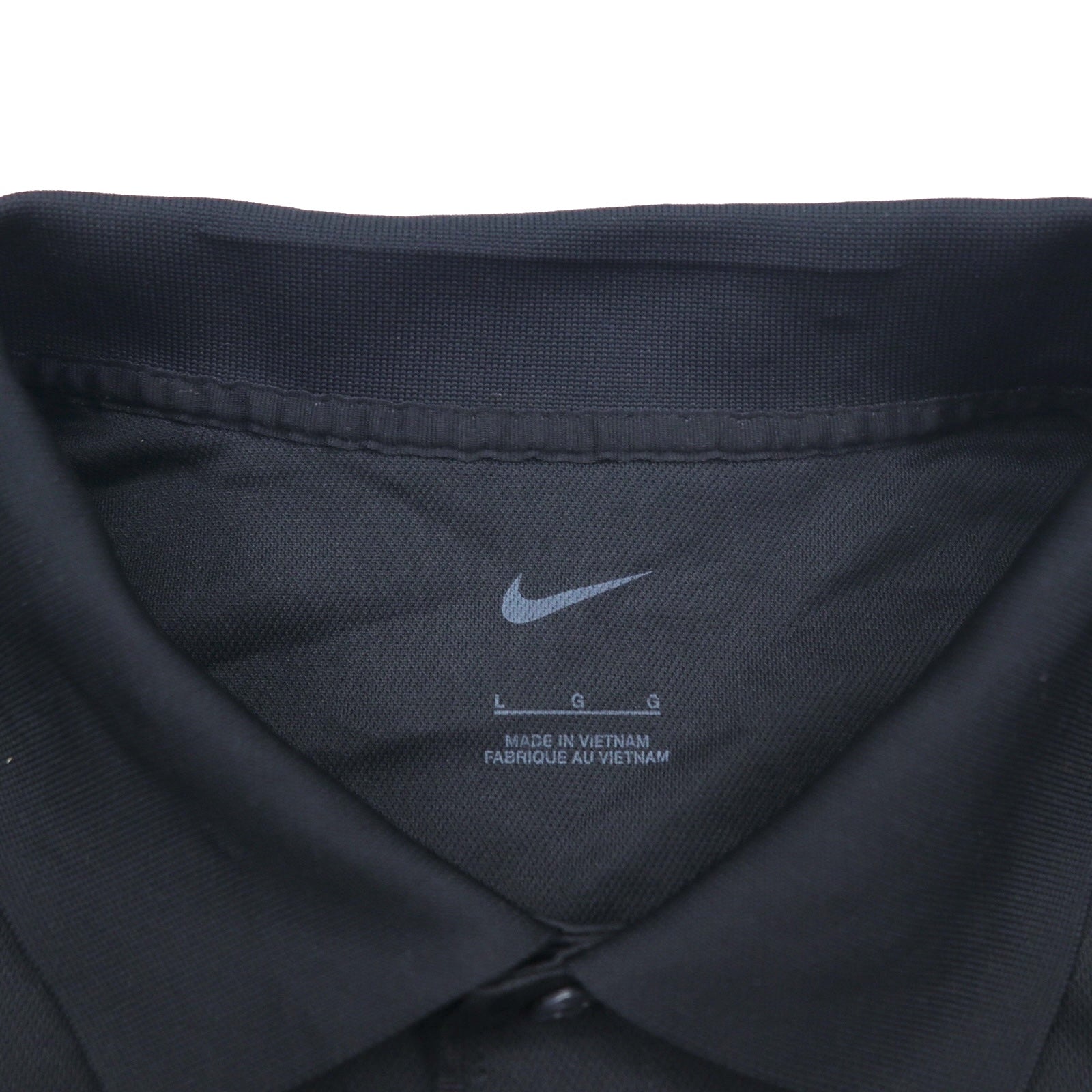 NIKE Polo Dri-FIT Basic Tech L nero Tech Basic Dri-FIT Polo 203690-010 Nuovo