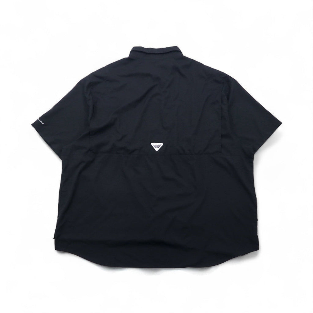 Columbia PFG Tamiami II - Camicia da pesca button-down 2XL Nera OMNI-SHADE FS7266