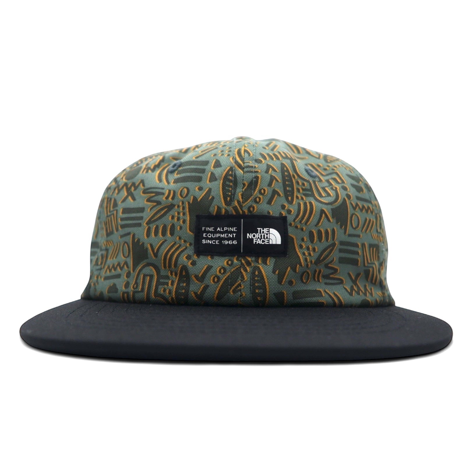 THE NORTH FACE Cappello da baseball snapback TAGLIA UNICA kaki poliestere fantasia logo NF0A2T6D
