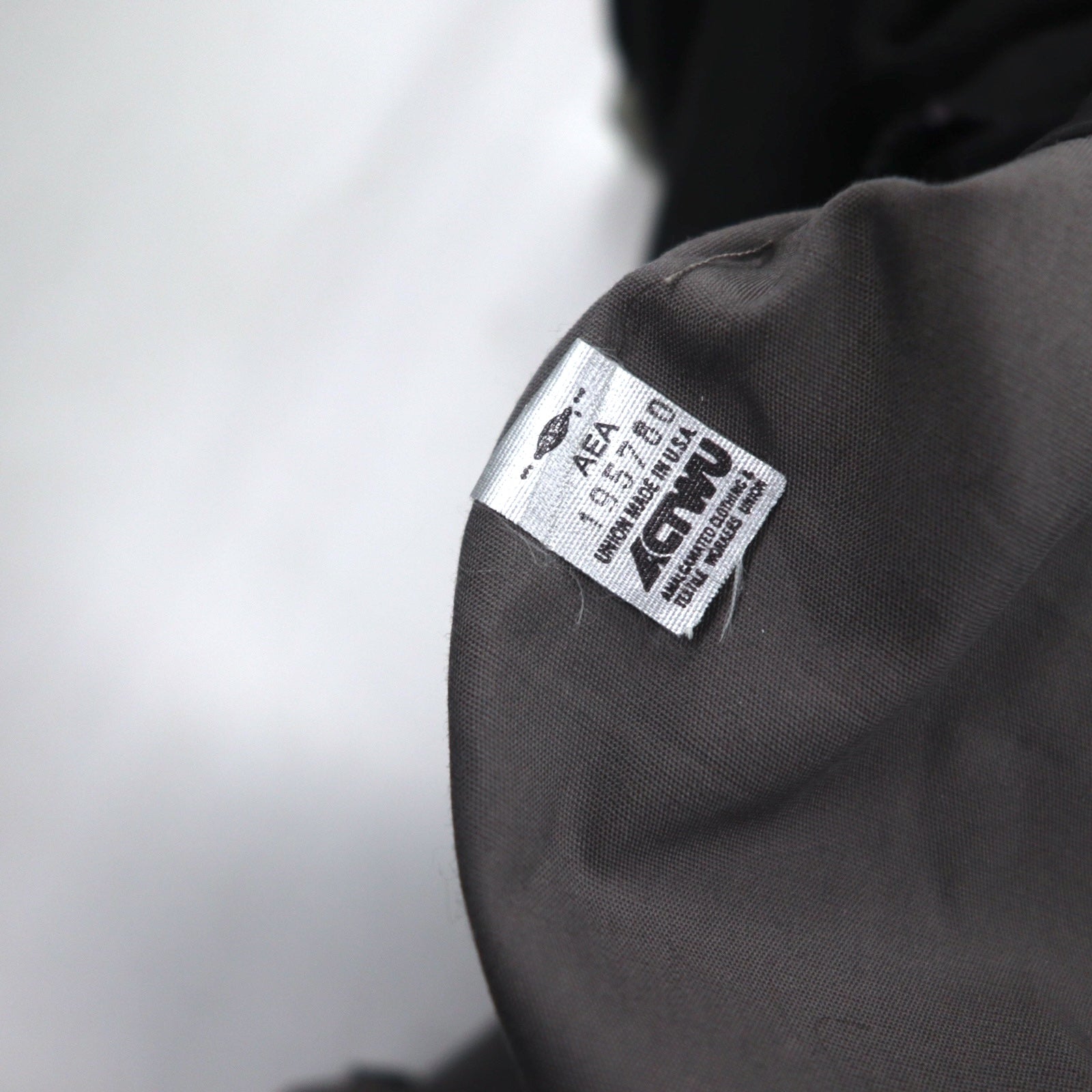 LONDON FOG 80年代 USA製 ステンカラーコート XL グレー  ボアライナー 着脱式 IDEALジップ by WAMSUTTA