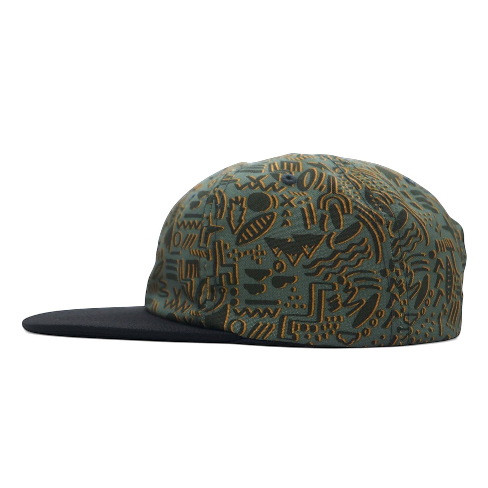 THE NORTH FACE Cappello da baseball snapback TAGLIA UNICA kaki poliestere fantasia logo NF0A2T6D