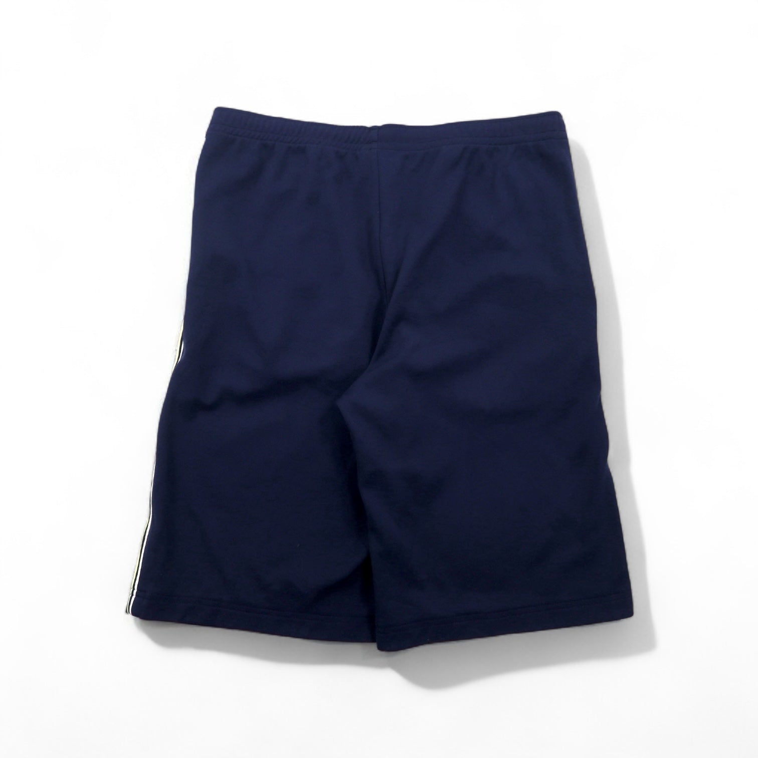LACOSTE SPORT Anni '90 Pantaloncini corti facili con striscia laterale Pantaloncini sportivi Jersey L Blu navy H1891