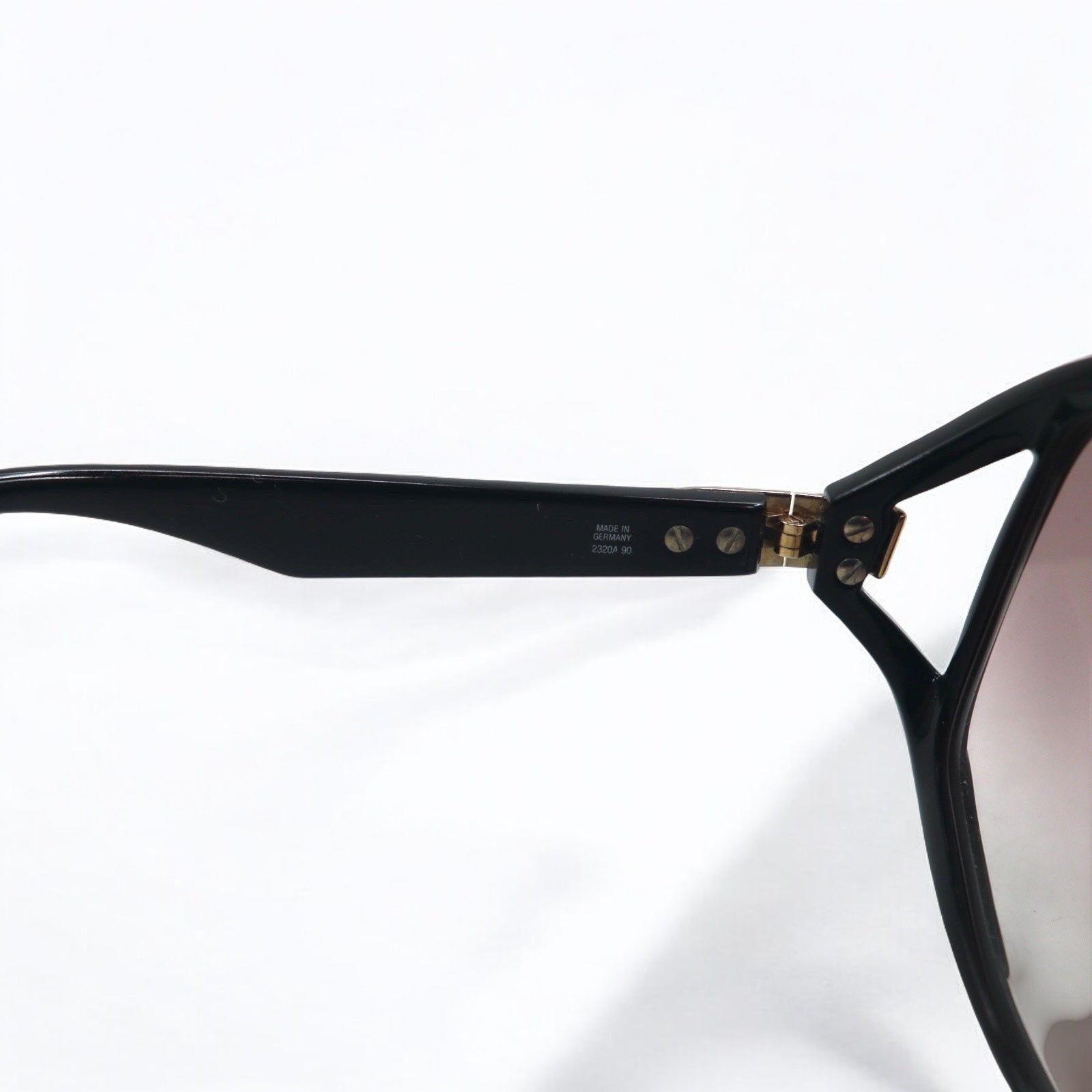 Christian Dior Occhiali da sole oversize neri sfumati Made in Germany Logo CD 2320A 90