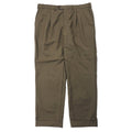 BURBERRY Pantaloni a gamba larga con pinces 44 lana misto mohair